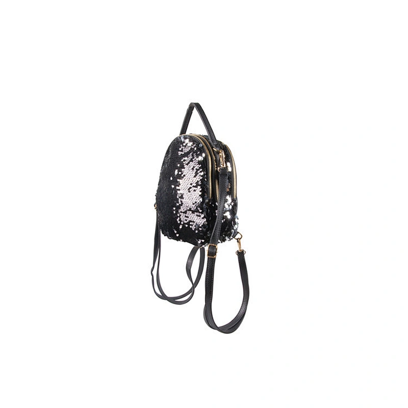 New Design High Quality Girls Backpack With Reversible Sequins