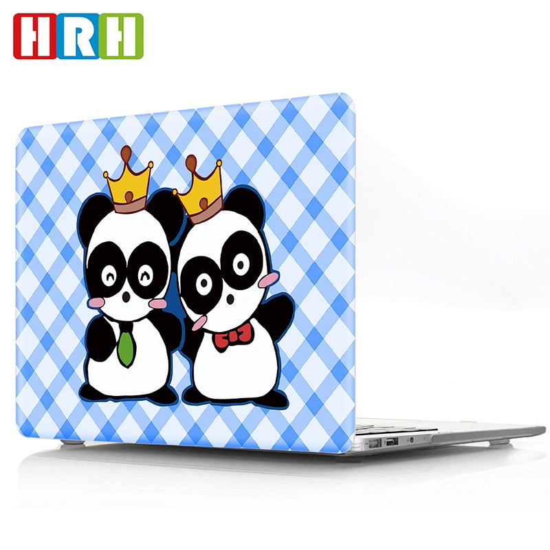creative animal case element case cartoon Laptop Body Shell protective clear plastic case for Macbook 14 inch