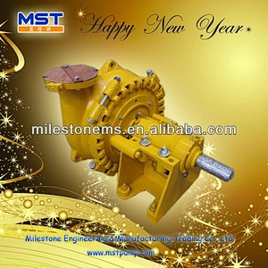 Heavy duty electric gravel dredge pump