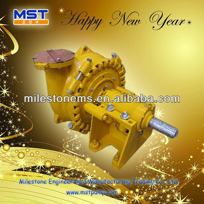 Heavy duty electric gravel dredge pump