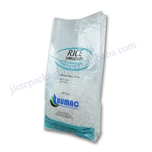 Guaranteed quality 25kg plastic pp woven rice packaging bag