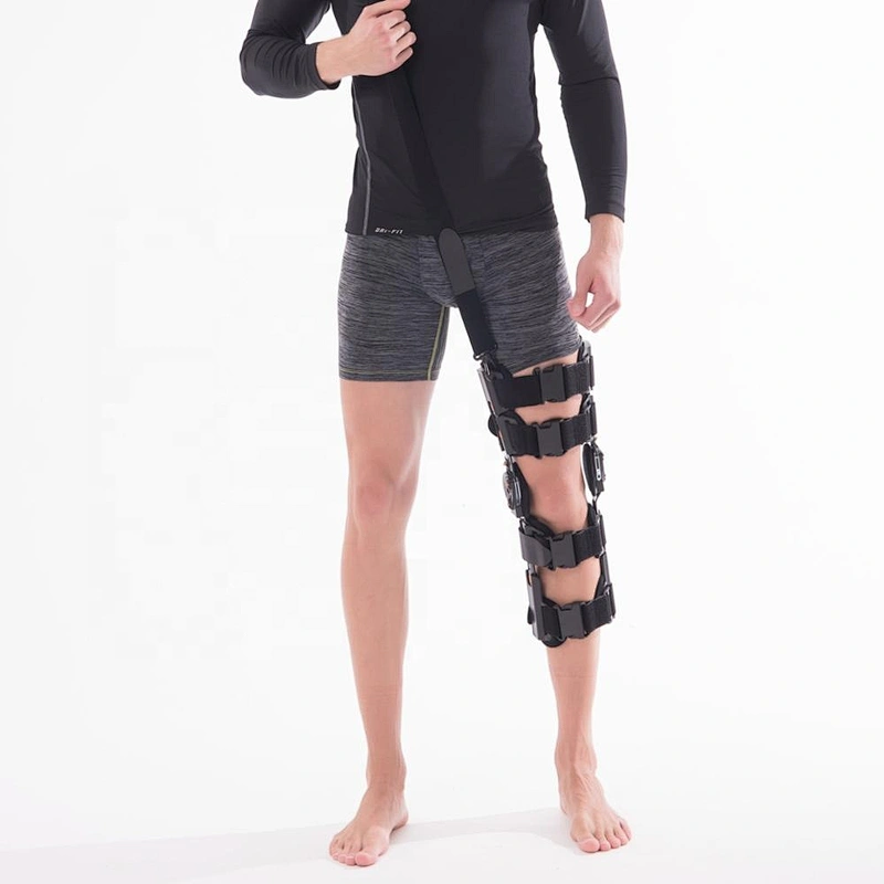 Adjustable Post-OP Orthopedic Knee Protector Leg Brace For Arthritis
