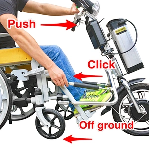 Medical Product Handicapped Electric Power Handcycle Tricycle Wheelchair