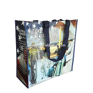 Recycled promotion bottle PET non woven shopping bag