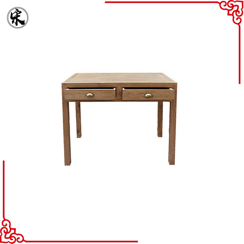 chinese solid wood pine handmade furniture kitchen tables