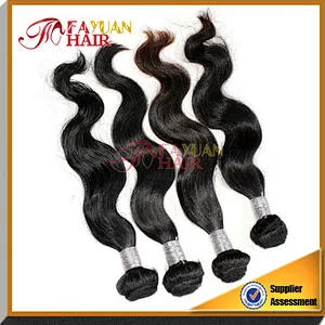 100% brazillian virgin hair weft extension body wave remy hair