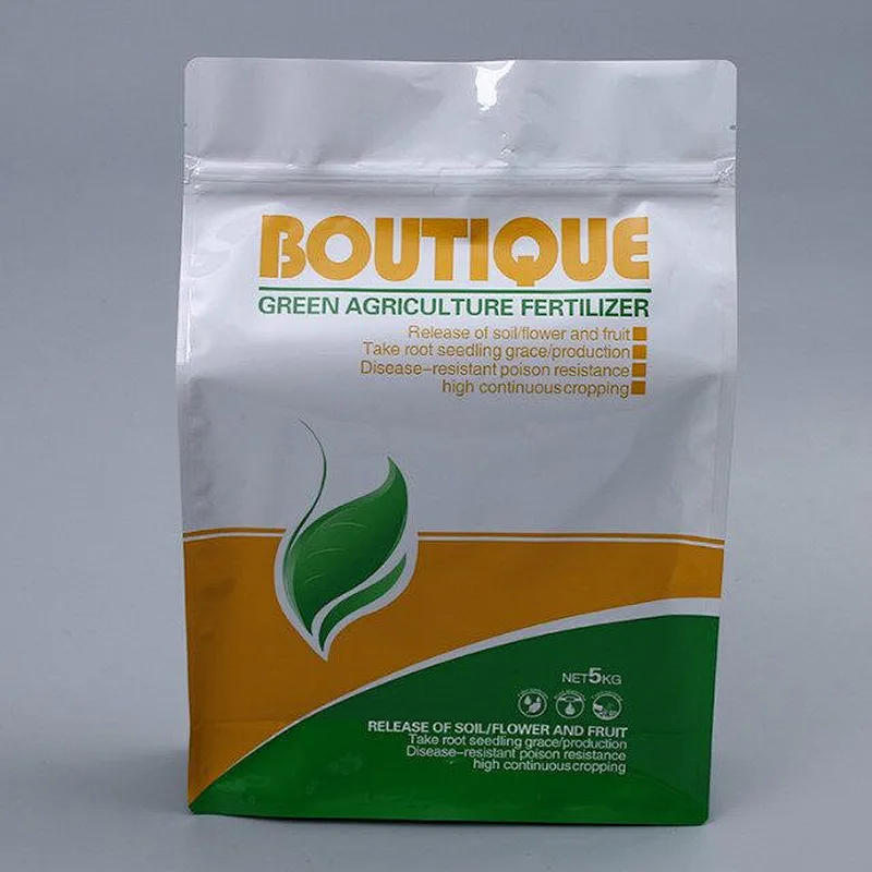 Top quality water soluble 5kg fertilizer plastic packing bag