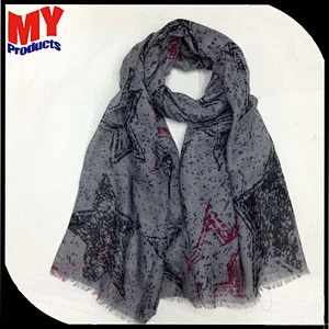 Factory direct digital custom scarf printed scaf