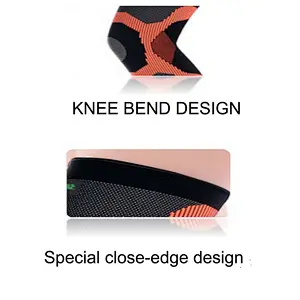 Kangda High Elastic Knee Sleeve Sports Knee Support Knee Protector