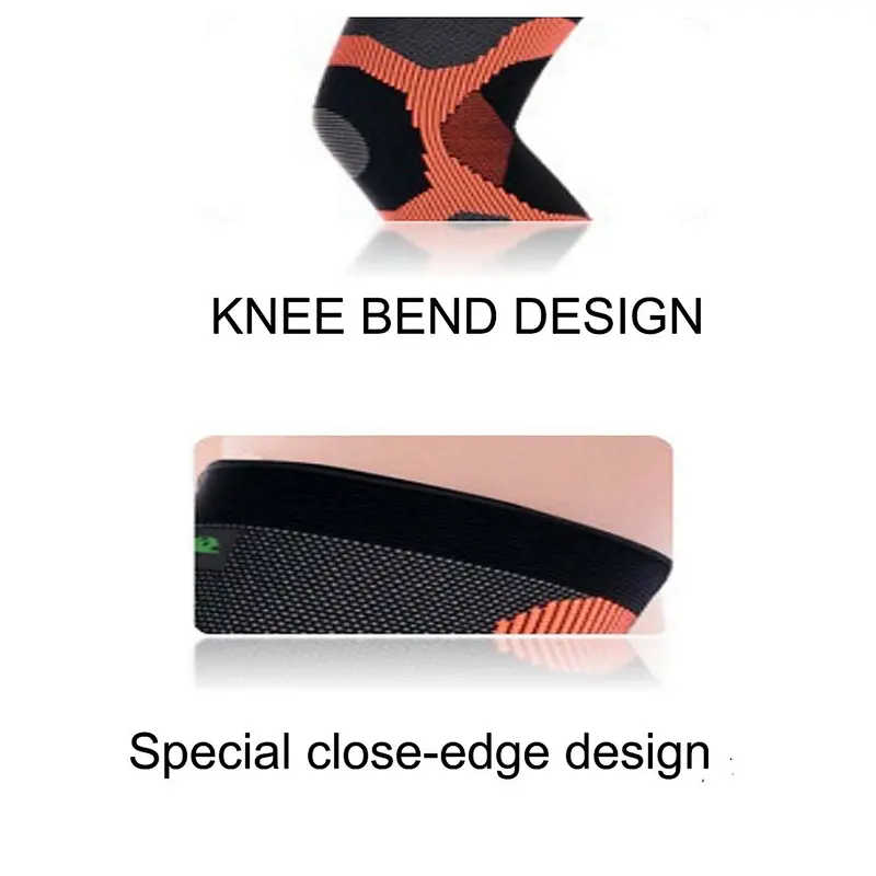 Kangda High Elastic Knee Sleeve Sports Knee Support Knee Protector
