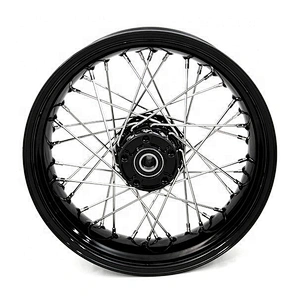 17'' 18'' 19'' steel motorcycle spoke wheels for Harley Davidson