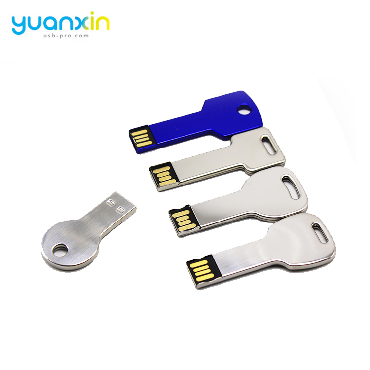 Hot Selling OEM Custom metal usb flash drive key 8gb