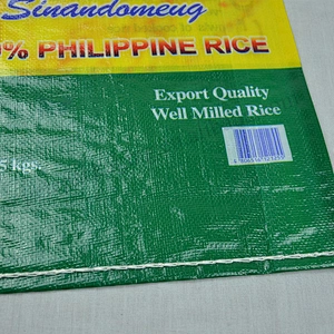 Agricultural Use and bopp laminated 25kg pp woven rice bags for grain,basmati biryani rice bag