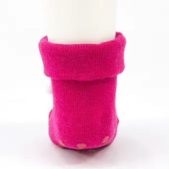 Autumn Winter wholesale kids manufacturers Newborn non slip floor lovely cartoon cat bear coral velvet Baby shoe Socks