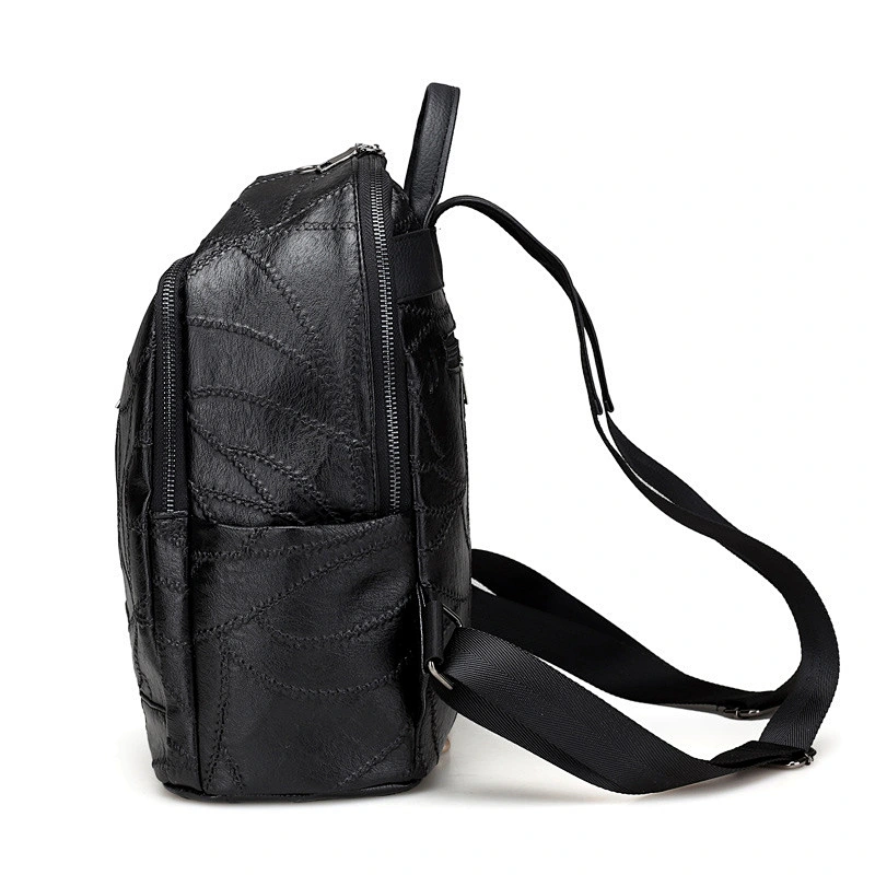 Factory Wholesale Personalized Women PU Leather Tote Bag Ladies Backpack