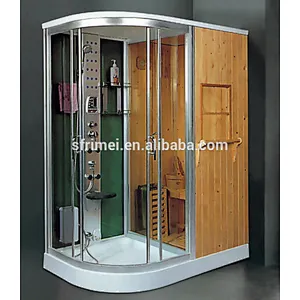 2018 Foshan Luxury Home Personal Massage Wooden Sauna and Steam Combine Room