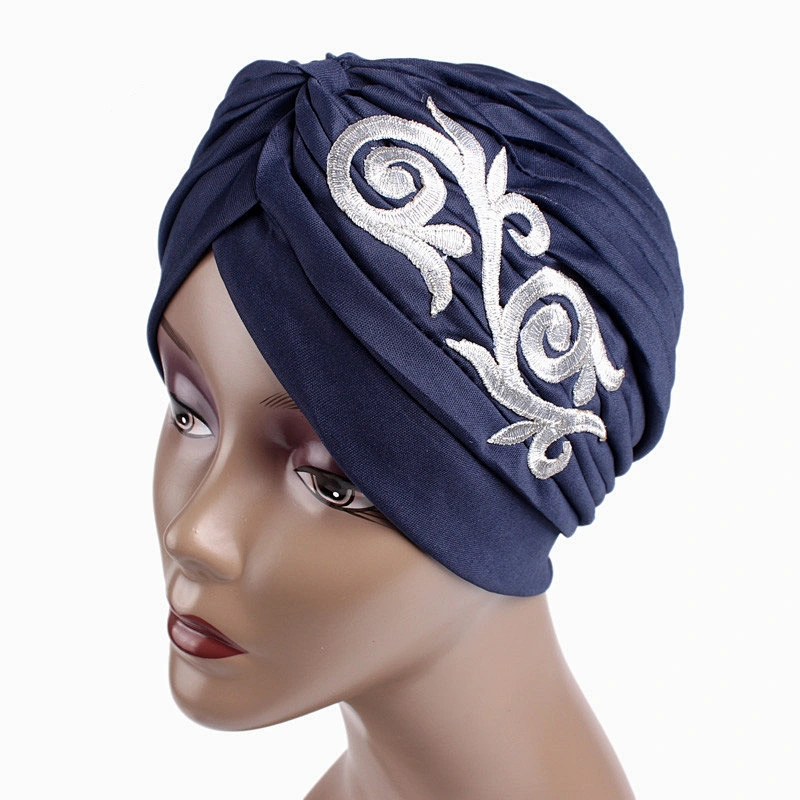 arabic india custom turban beanie muslim lady cap women keep warm hats