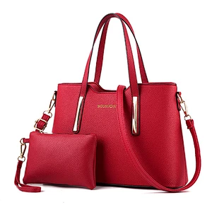 Hotselling Instock Lady Handbag Promotional Sling Bag Two Pieces Bags Women Handbags