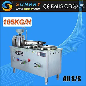Soybean milk maker 10kw soybean milk making machine 105 kg/h soybean milk maker price material All S/S (SY-SG105A SUNRRY)
