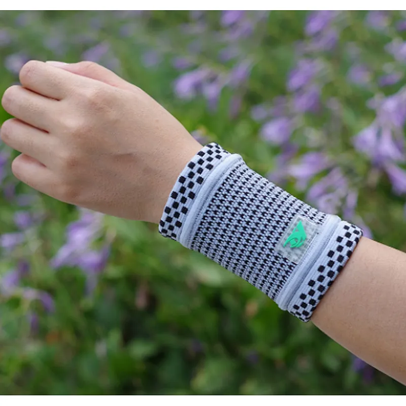 Hot sale sport wrist band support wraps with CE, FDA , ISO