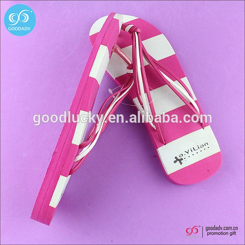 China Manufacturer Wholesale Flip Flops Full Color Printing Girl Stylish Footwear
