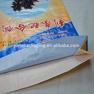 food grade plastic pp woven animal feed, sea food packaging bags