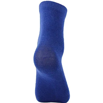 Cotton embroidery free terry sport socks