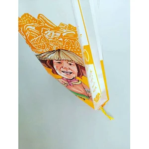 Guaranteed quality 100% virgin laminated transparent plastic pp woven tubular rice bag