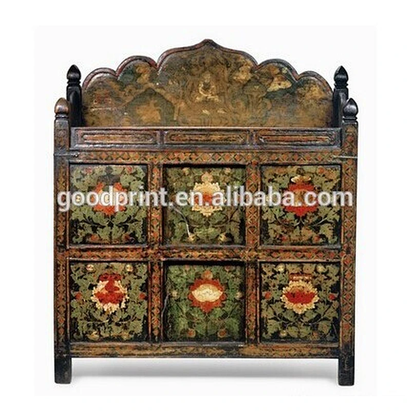 Chinese antique furniture tibet cabinet