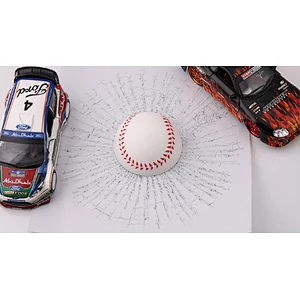 3D simulation of automobile sticker
