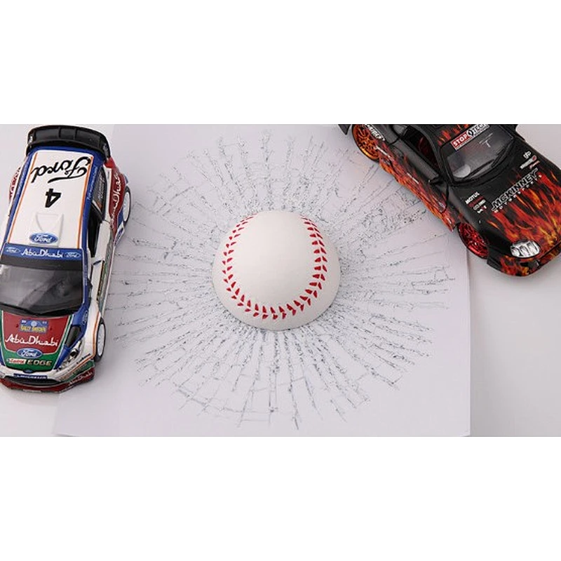 3D simulation of automobile sticker