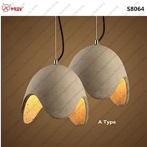 PRZY Retro industrial Mould cement Bar Pendant Lights mold Silicone Coffee Chandeliers Molds
