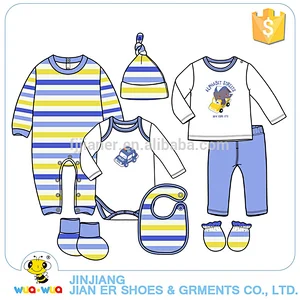 OEM customized newborn baby winter clothes gift set