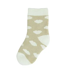 Kids fashion socks 100% cotton sports sock custom crew socks for football team