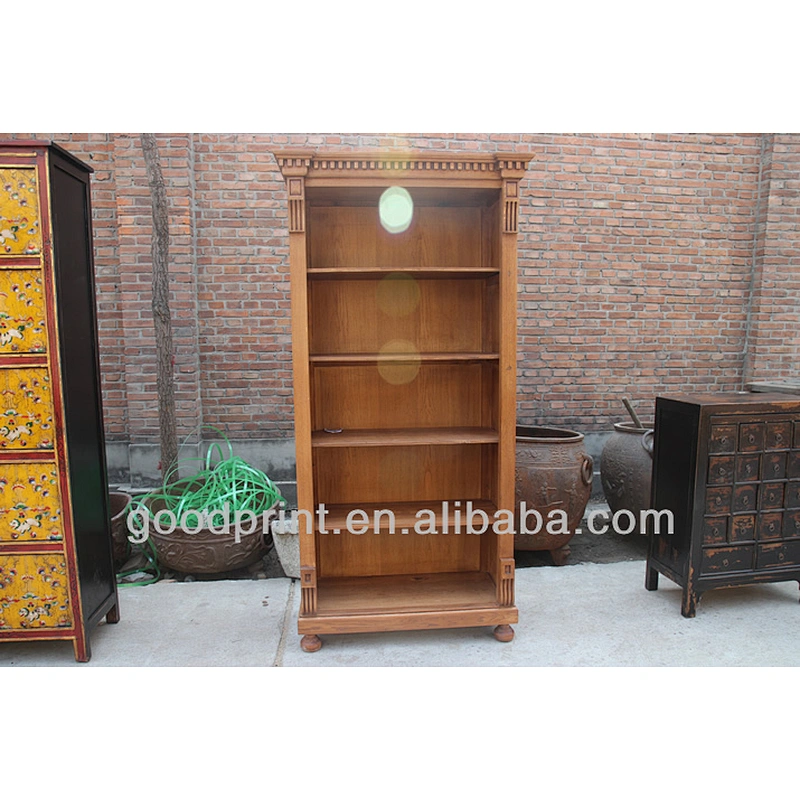 Antique Solid Wood Display Cabinet