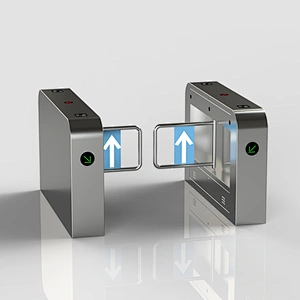 Security fingerprint fingerprint swing turnstile with RFID reader