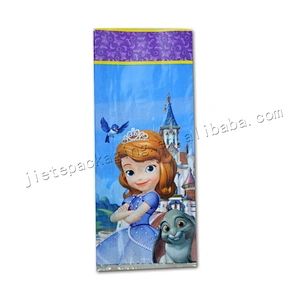 Customized plastic gift packaging bag for supermarket
