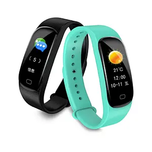 2019 New health Silicone M5 smartbracelet fitbit cicret fitness blood pressure ce rohs smart bracelet