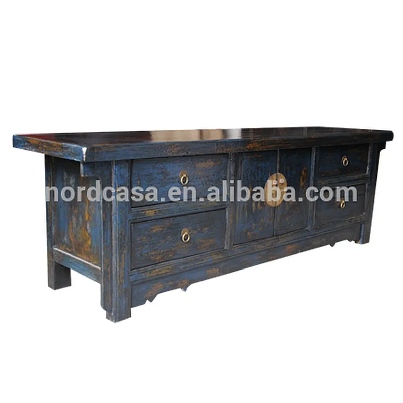 Chinese antique reproduction living room tv cabinet
