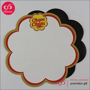 Custom flower shape magnet kids white board for kids gifts education