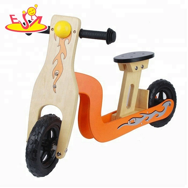 Wholesale kids wooden balance bike for early learning W16C056
