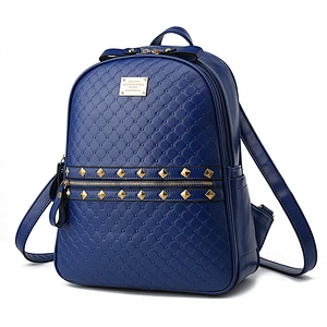 2019 New Product Fashion Trend Women Leather Backpack Bags