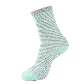 Cute cartoon fashion top sale online shopping jacquard pattern stripe children cotton girls socks