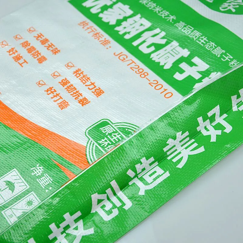 Attractive price 20kg color printing valve bag for putty powder,ceramic tile packaging