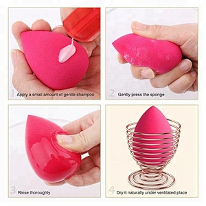 Facial Cleansing cosmetic Sponge 100% Natural latex free makeup sponge puff Smooth Beauty Make Up Tool