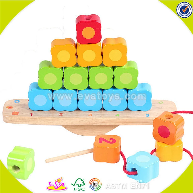 Großhandel Mode Holzblock Balance Spiel beliebte Holzblock Balance Spiel W11F050