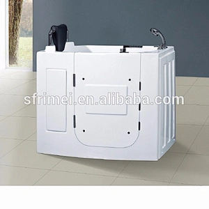High quality walk in bathtub old people and disable people bathtub with shower