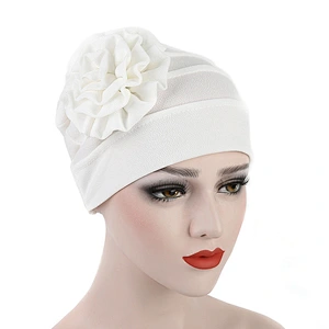 Islamic muslim hijab cap muslim caps for women with flower