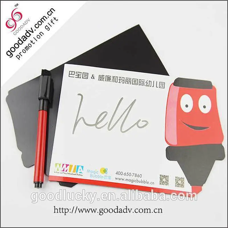 fridge magnet writing board dry erase white board