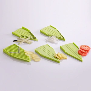 Factory competitive price wholesale kitchen manual multi vegetable chopper slicer